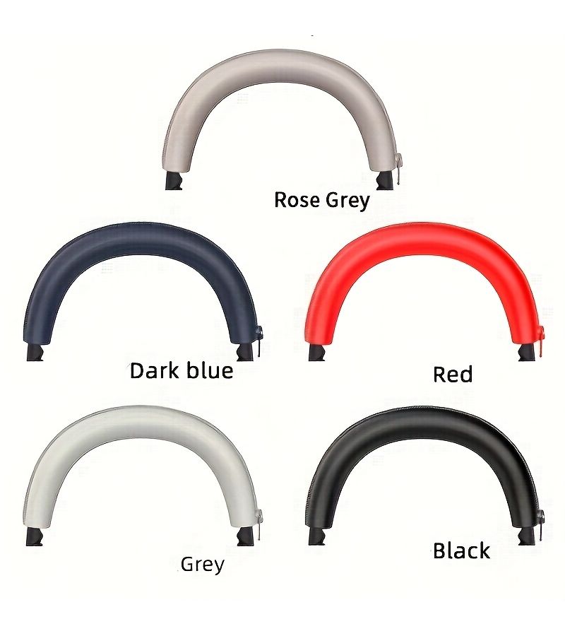 Headband Protective Cover For Over-Ear Headphones Black Storage Case - Image 3
