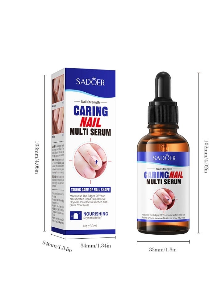 سادور سيروم العناية بالأظافر، زيت عطري مرطب مضاد للكسور للأصابع والقدمين، 30 مل - Image 5