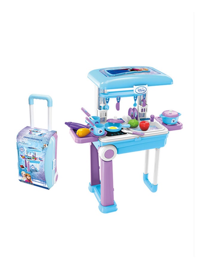 Disney Frozen Kitchen Travel Set – Role Play Cooking Toy for Girls & Boys - Image 1