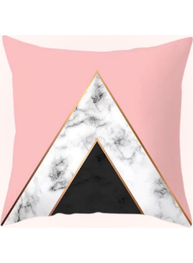 NIBEMINENT Marble Pattern Decorative Cushion Cover Multicolour