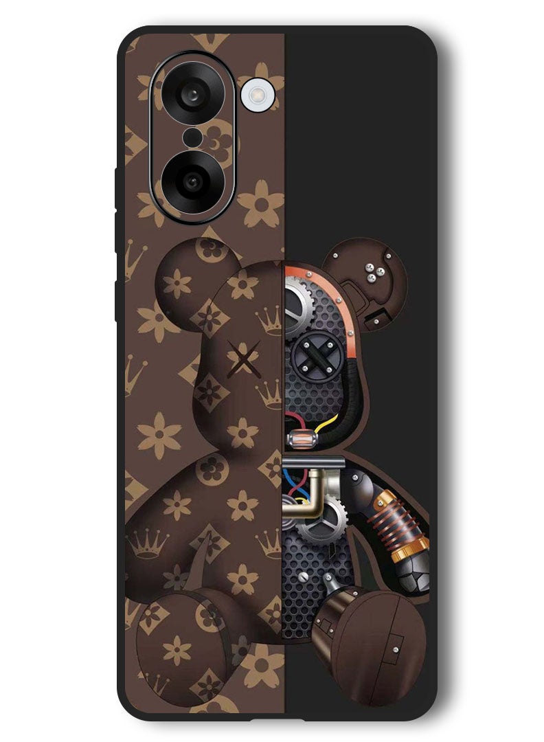 Theodor Case Compatible with OnePlus Nord CE 5 6.77 Inch Protection Shockproof Bumper Cover Kaws - Image 1