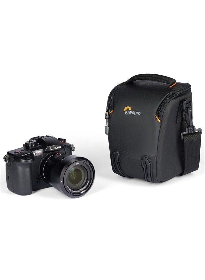 Lowepro Adventura TLZ 30 III, Camera Shoulder Bag with Adjustable/Removable Shoulder Strap, Bag for Mirrorless Camera, Compatible with Sony Alpha 7 Series and Canon RP, Black - Image 1
