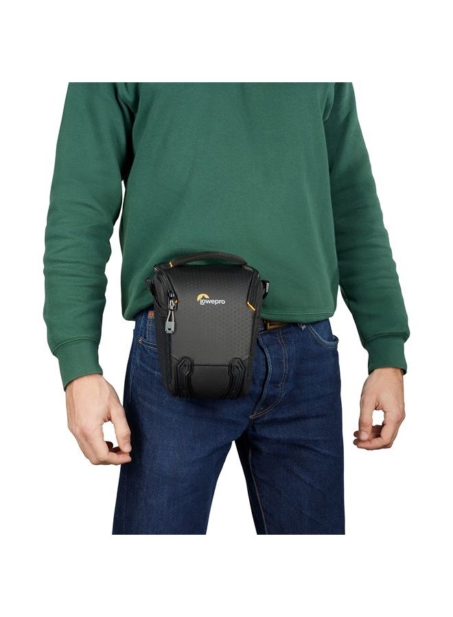 Lowepro Adventura TLZ 30 III, Camera Shoulder Bag with Adjustable/Removable Shoulder Strap, Bag for Mirrorless Camera, Compatible with Sony Alpha 7 Series and Canon RP, Black - Image 4