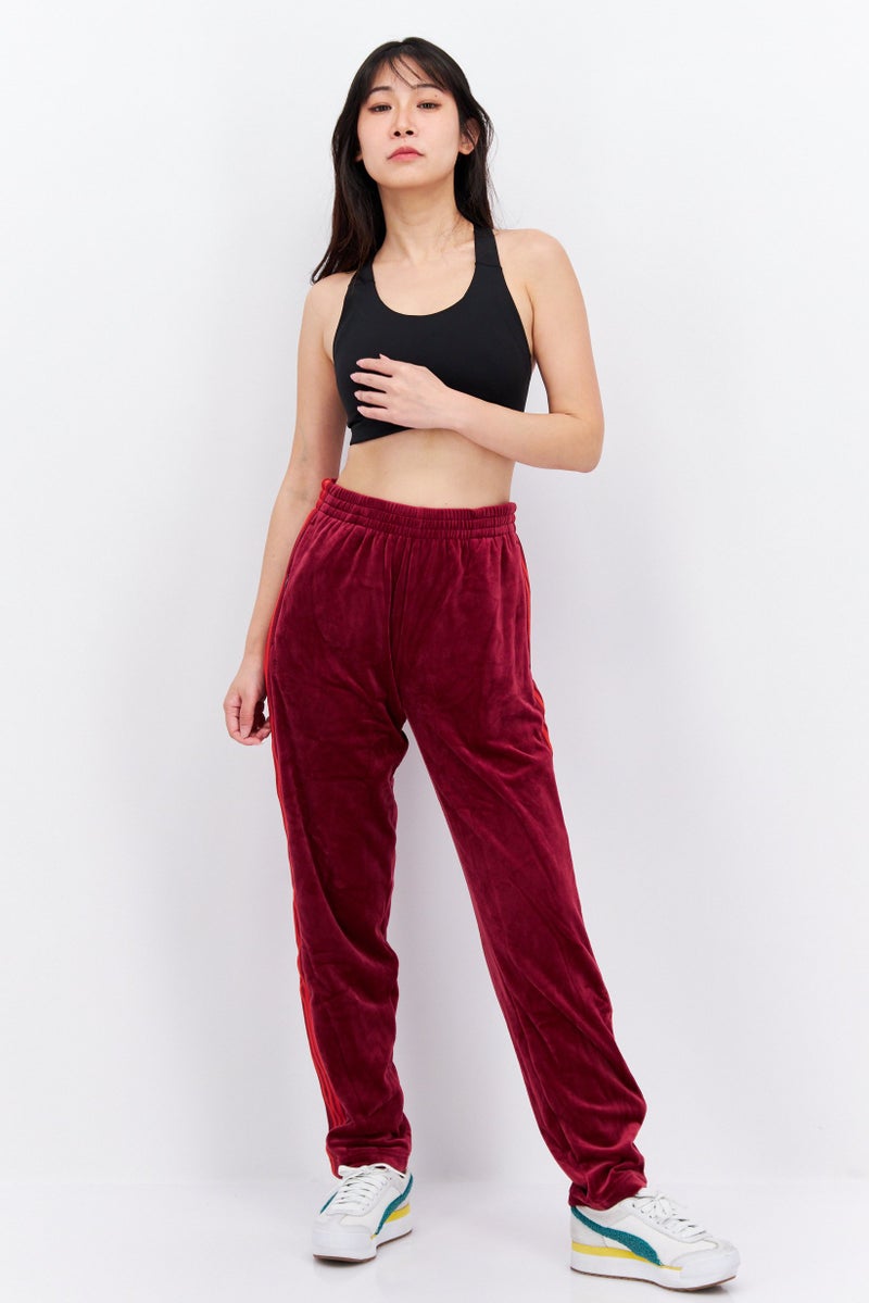Adidas Adidas x Ivy Park Women Sportswear Fit Training Pants, Maroon  - Image 4