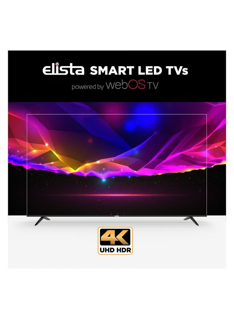 Elista 75-Inch 4K Ultra HD Smart LED TV | WebOS Operating System, Magic Remote with Voice Control, Dolby Audio, HDR10, Bezel-Less Slim Design, Built-in Wi-Fi & Streaming Apps - Image 1