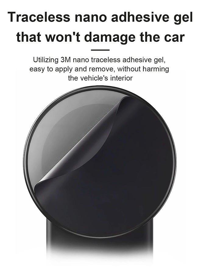 DUDAO - Magsafe Car Mount, 15W Car Wireless Charger, Magnetic Car Phone Holder Car Phone Mount, Magnetic Car Mobile Charger, for All Dashboard, Magnetic Ring included - Image 1