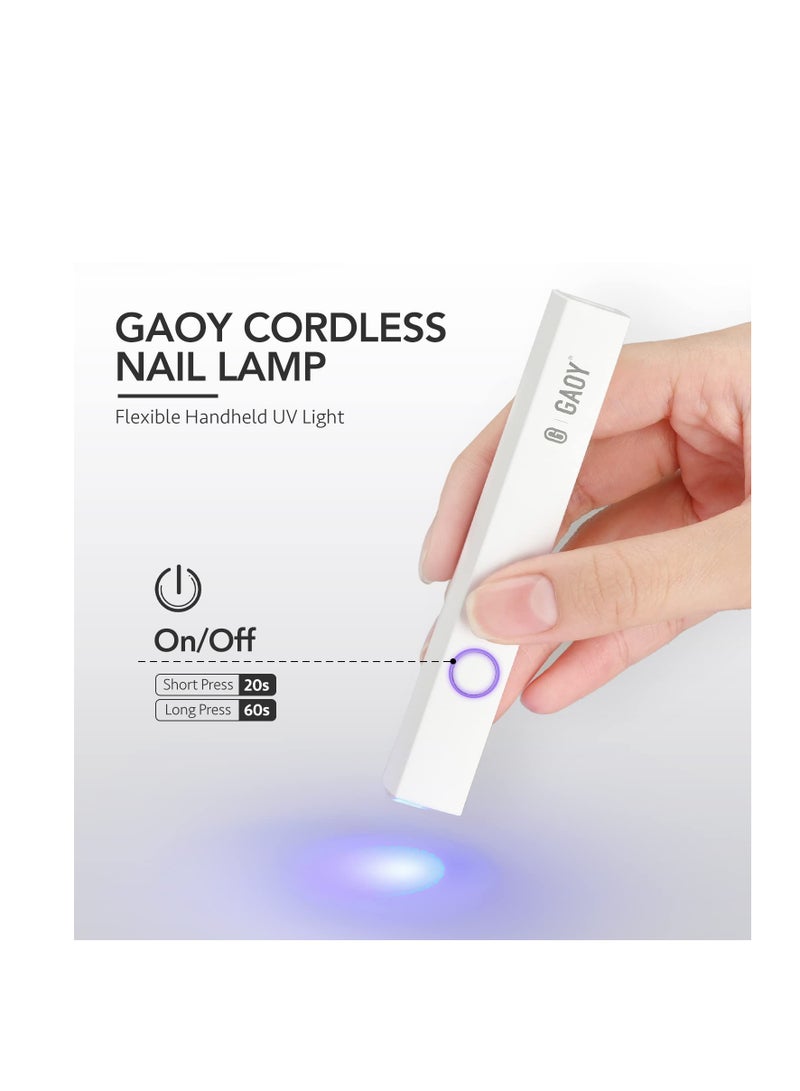 General Mini Nail Lamp, Portable Cordless Rechargeable, Fast Curing  - Image 2