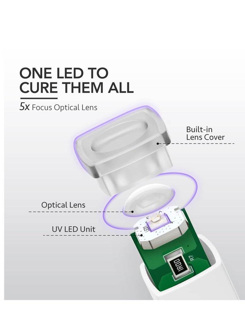 General Mini Nail Lamp, Portable Cordless Rechargeable, Fast Curing  - Image 3