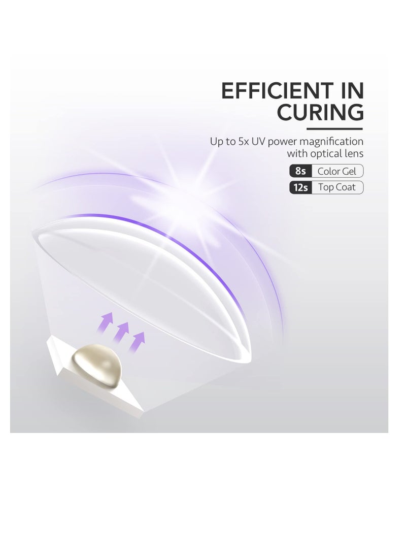 General Mini Nail Lamp, Portable Cordless Rechargeable, Fast Curing  - Image 4
