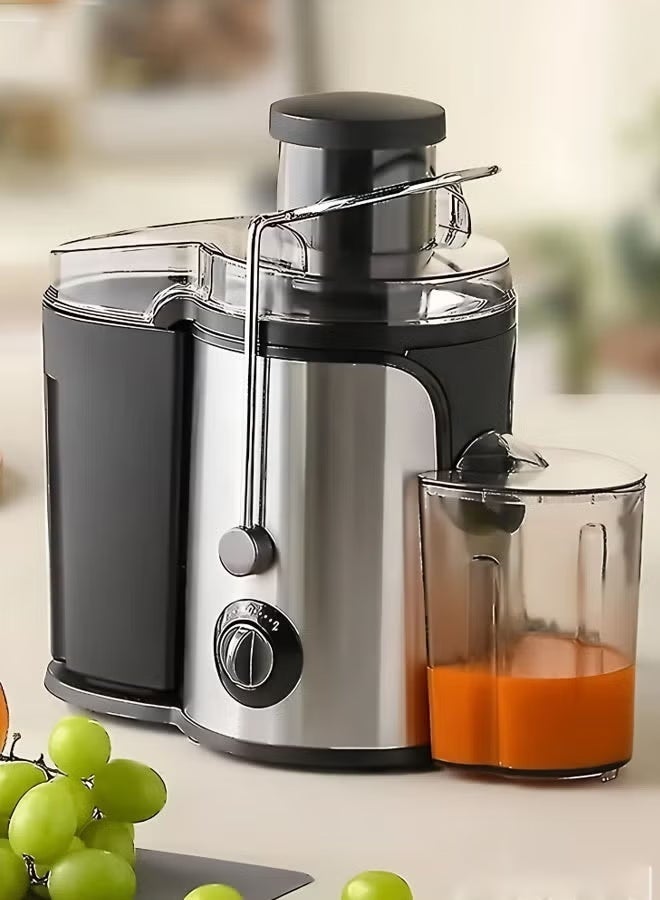 Denx Electric fruit and vegetable juicer with a power of 800 watts and a capacity of 600 ml - Image 4