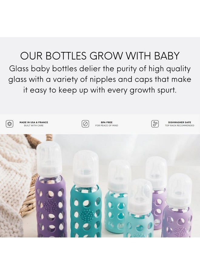 lifefactory Baby Bundle Bottle Set Sky/Mint 4 Oz 2 Pk  - Image 4