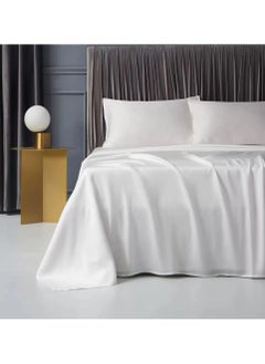 LIMOS LIMOS 100% Tencel Lyocell Bed Sheets Set 4PC, Flat Sheet,1 Fitted Sheet, 2 Pillowcases  - Image 3