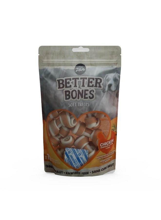 زيوس Better Bone هي مكافأة ناعمة وسهلة الهضم للكلاب يمكن تقديمها كوجبات خفيفة أو أثناء التدريب، بنكهة الدجاج والروزماري والزعتر للكلاب في جميع مراحل الحياة والسلالات - Image 1