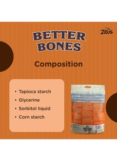 Zeus Better Bone Is A Soft, Easy To Digest Dog Treats That Can Be Fed As Snacks Or During Training, Chicken Rosemary & Thyme Flavour For Dogs Of All Life Stages & Breeds  - Image 3