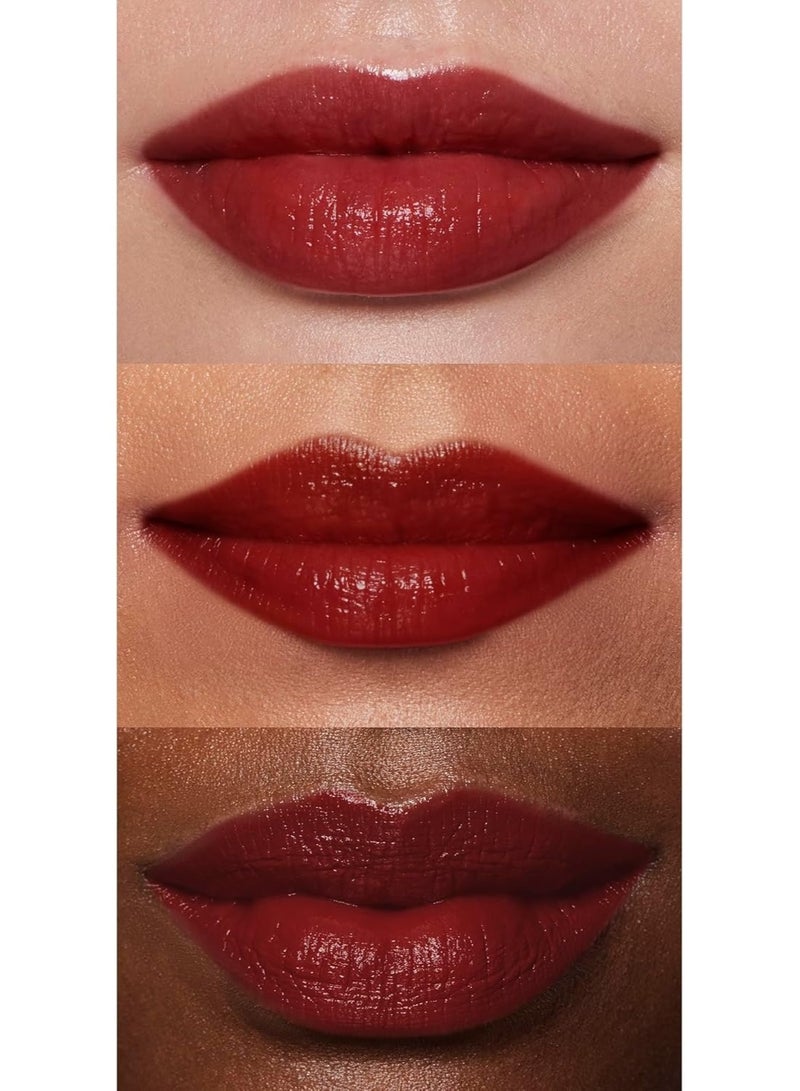 إلف أحمر شفاه ساتان من O Face، غني بالصبغة، مغذي وكريمي يدوم طويلاً، غني بالجوجوبا، نباتي وخالٍ من القسوة، أنا، نفسي وأنا - Image 3