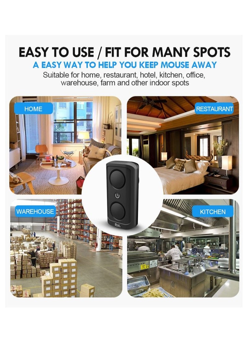 New electronic ultrasonic repeller to combat mosquitoes, insects and mice.