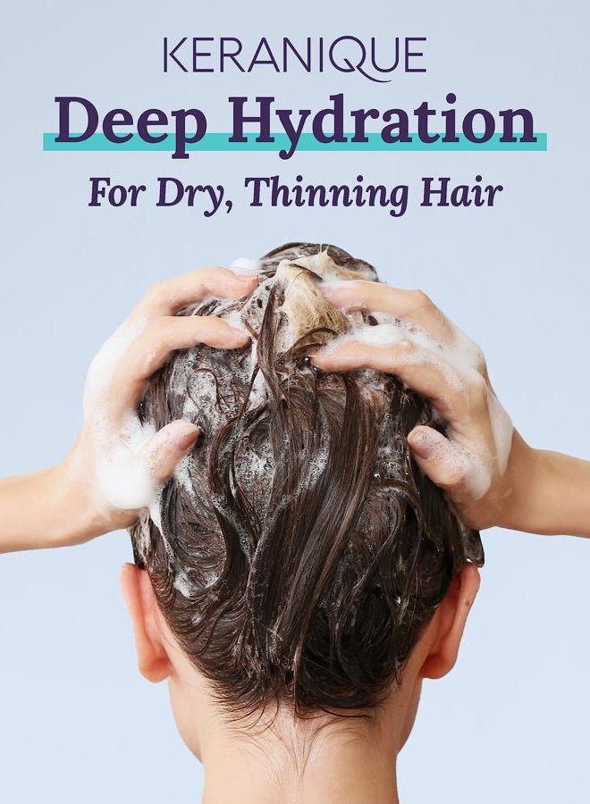 Keranique Keratin Conditioner Deep Hydration for Hair Growth and Thinning Hair, Volumizing, 8 Ounce - Image 2