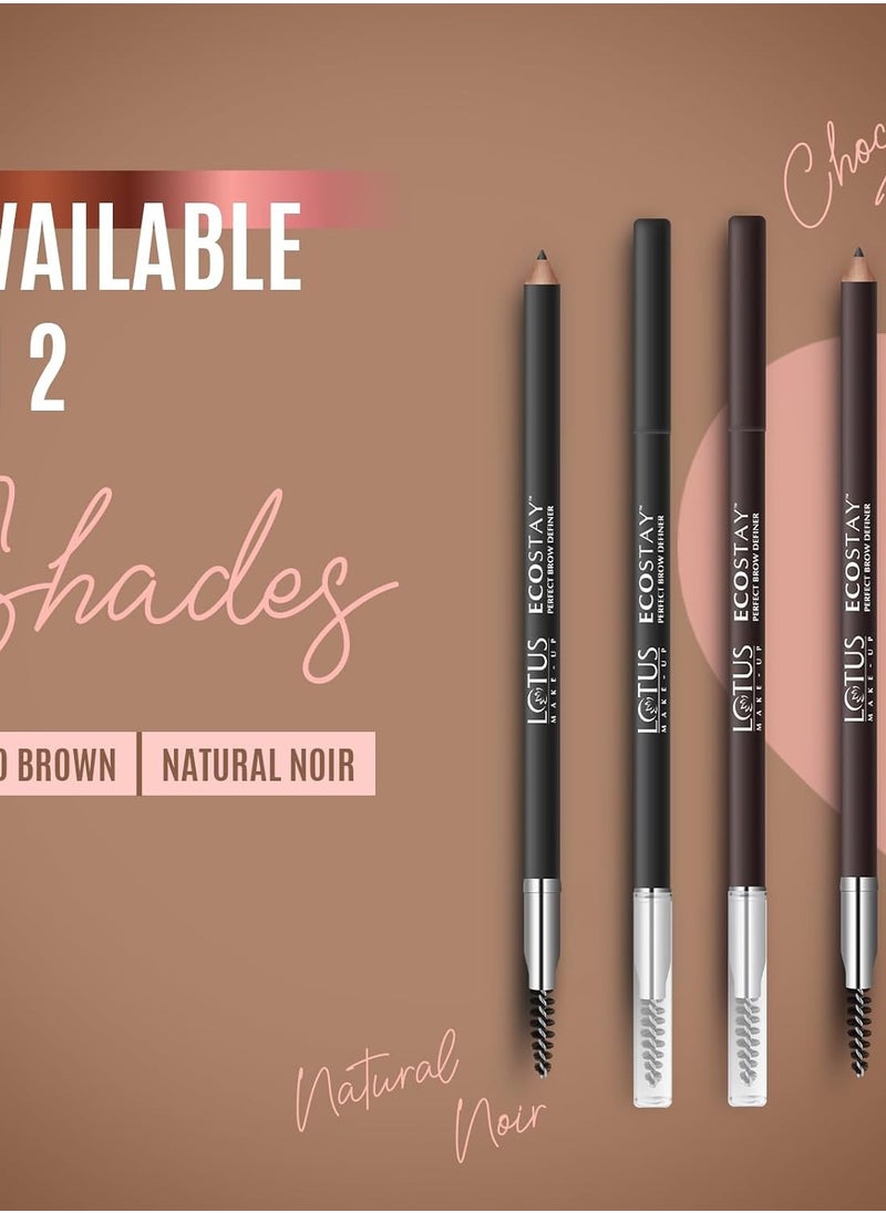 Lotus Make up Ecostay Perfect Brow Definer BD-2 Natural Noir  - Image 5