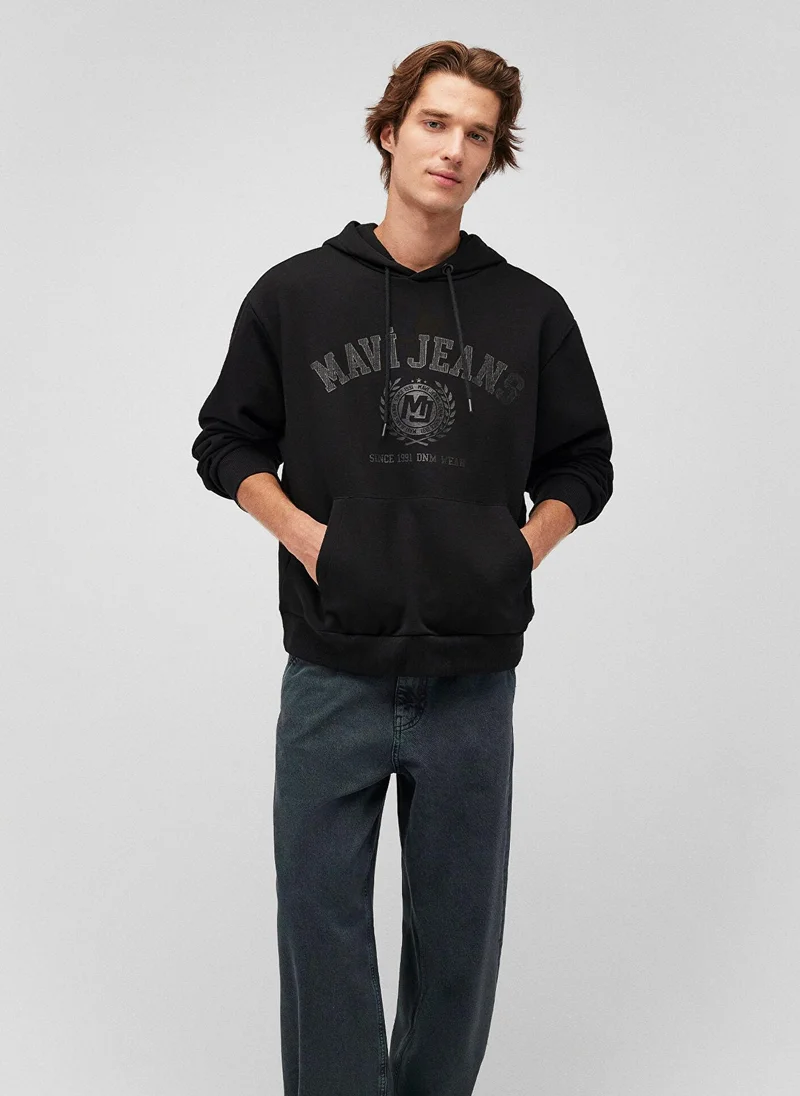 مافي MAVİ JEANS SWEATSHIRT Black