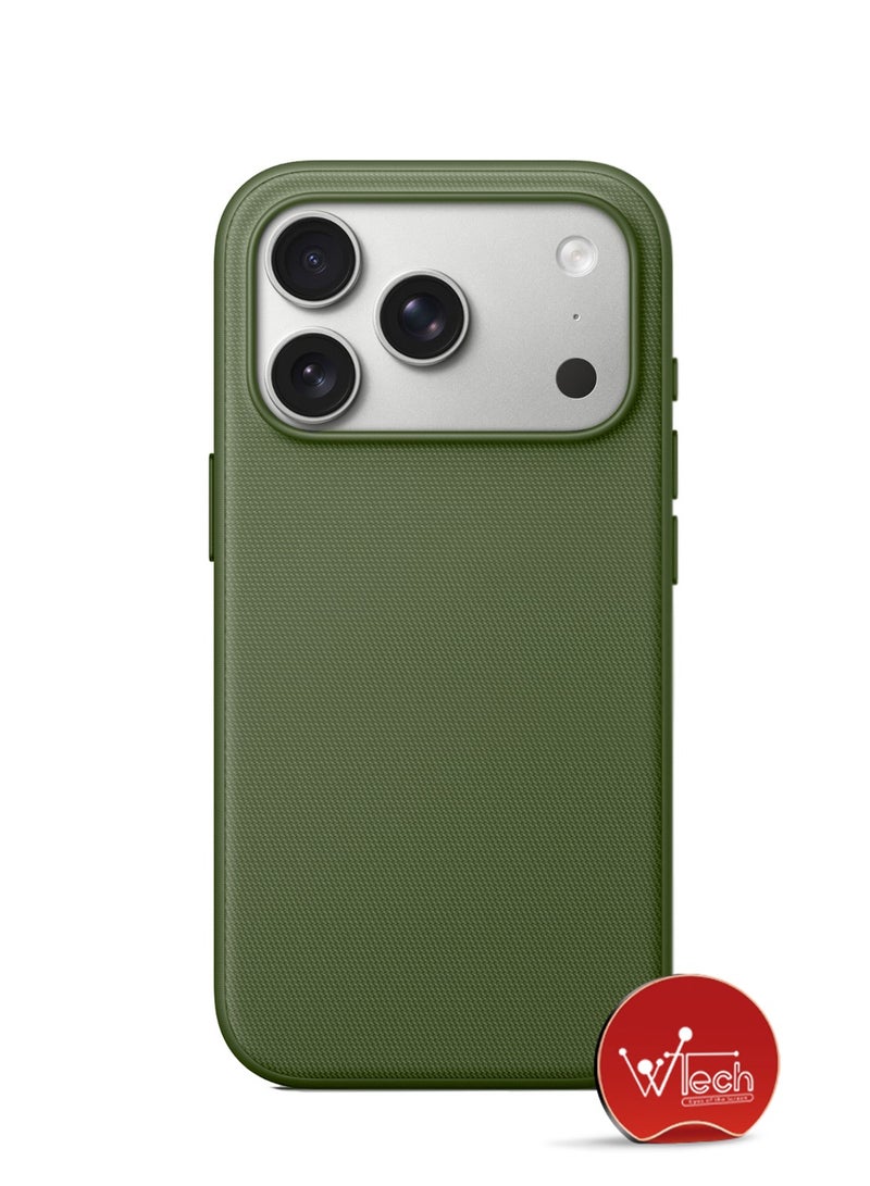 دبليو تيك غطاء حماية MagSafe لهاتف أبل آيفون 17 برو 5G 2025 من تيكووفن (MCMPMN) - أخضر - Image 2