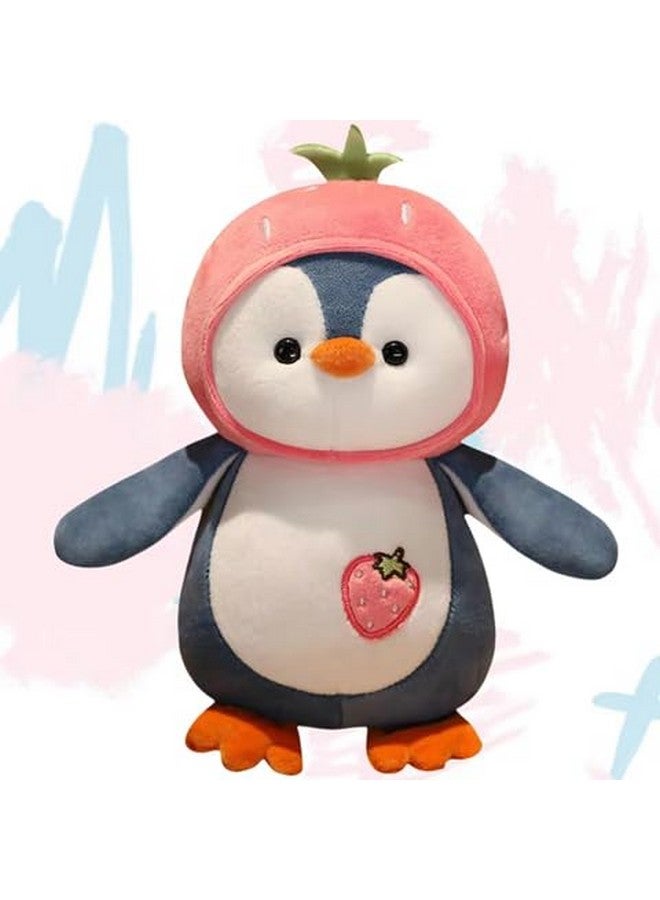 سكوبا لعبة سكوبا الناعمة على شكل بطريق صغير 25 سم (فراولة) - Image 4