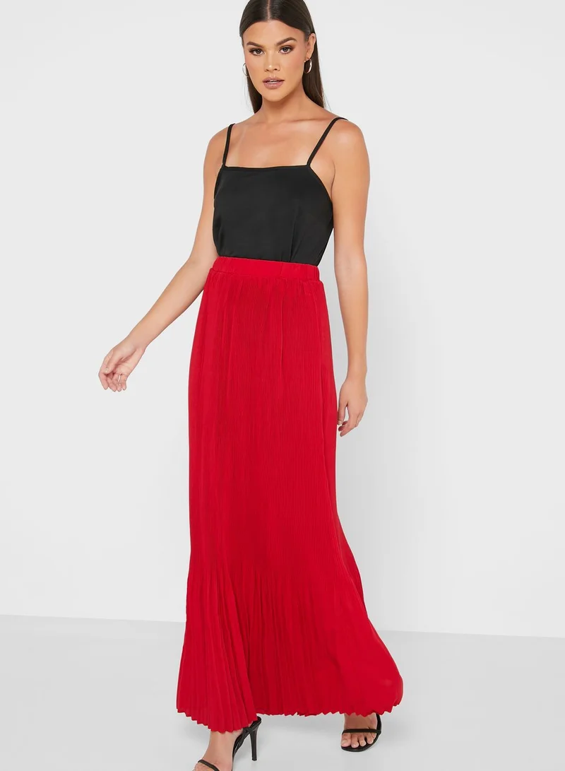 QUIZ Pleated Maxi Skirt