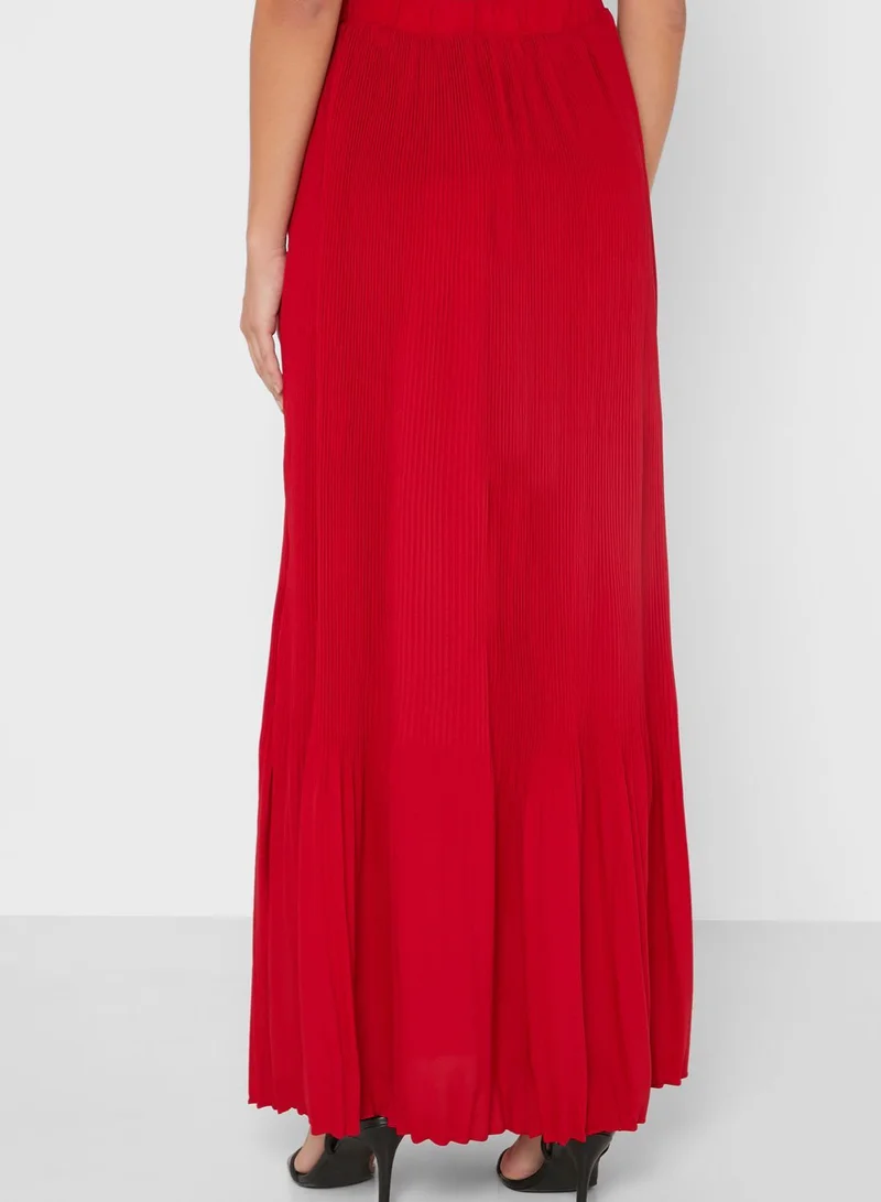 QUIZ Pleated Maxi Skirt