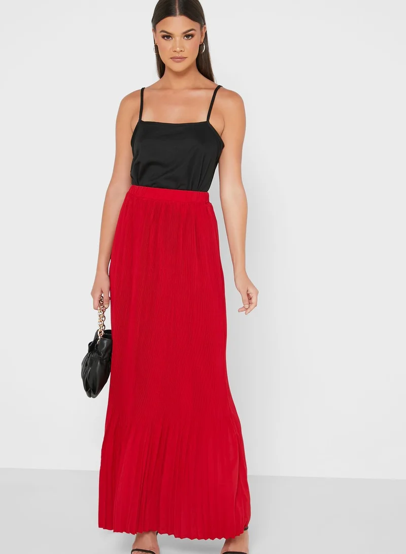 QUIZ Pleated Maxi Skirt