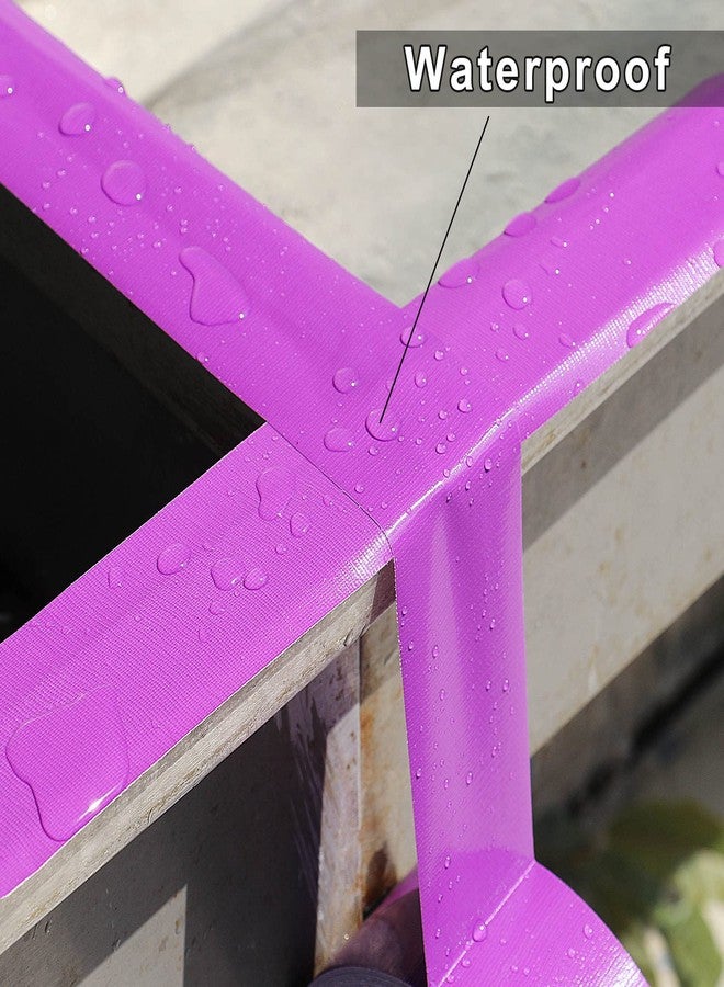 BOMEI PACK 2 Pack Purple Duct Tape Heavy Duty,9 Mil Thickness,2 Inches x 30 Yards,Strong Industrial Strength,Flexible,No Residue,Waterproof and Tear by Hand,Multi-Use for Indoor & Outdoor Repairs - Image 5