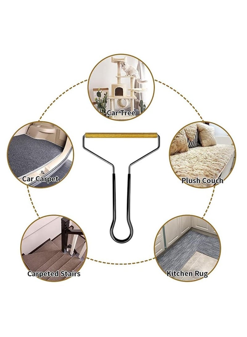 SYOSI Pet Hair Remover and Fur for Furniture Portable Lint Clothes Manual Fuzz Fabric Shaver  - Image 3
