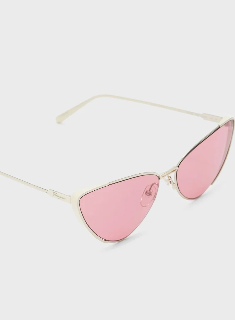 Salvatore Ferragamo Sf206S Cat Eye Sunglasses