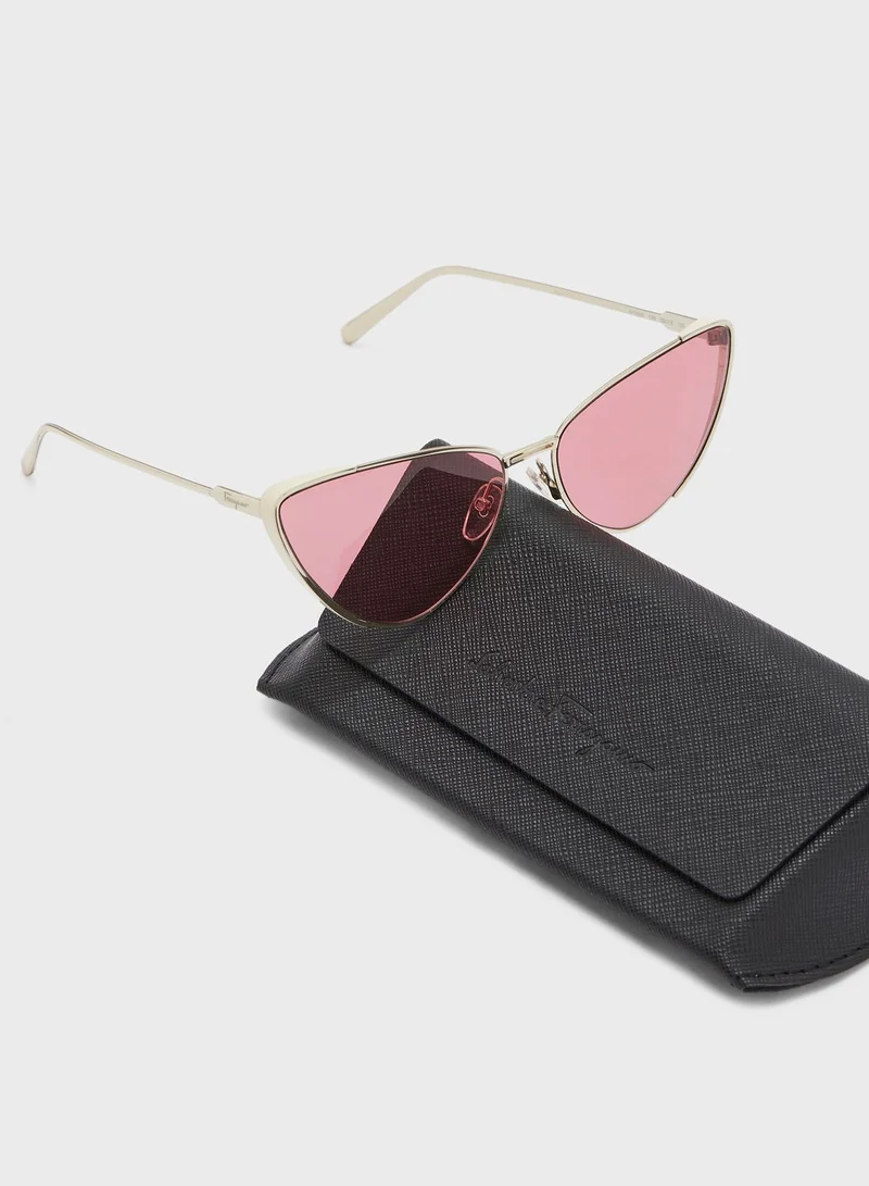 Salvatore Ferragamo Sf206S Cat Eye Sunglasses