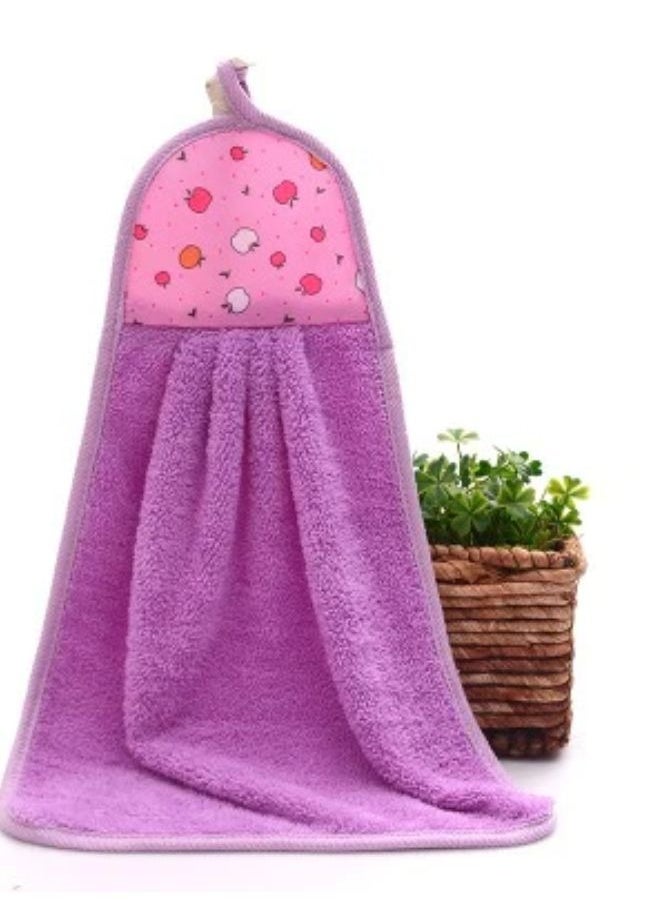 SUNIFY - Microfiber Wash Basin Hanging Hand Kitchen Towel Napkin with Ties (44x24 cm, Pack of , 6 Multicolor), 200 GSM - Image 1