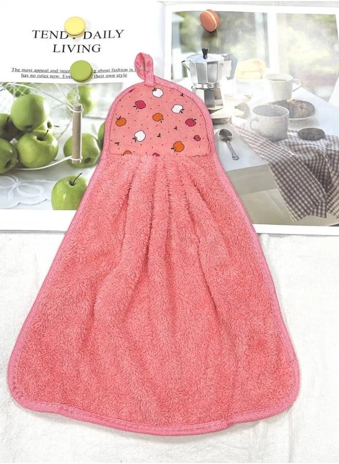 SUNIFY - Microfiber Wash Basin Hanging Hand Kitchen Towel Napkin with Ties (44x24 cm, Pack of , 6 Multicolor), 200 GSM - Image 1