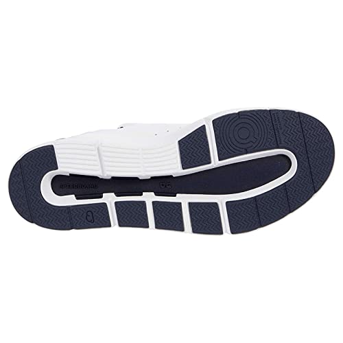 On Womens The Roger Advantage Textile Synthetic White Midnight Trainers 6 US - Image 2