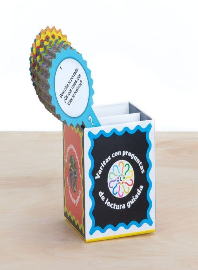 Really Good Stuff Varitas con preguntas de lectura guiada (Spanish Guided Reading Question Wands) - Image 4