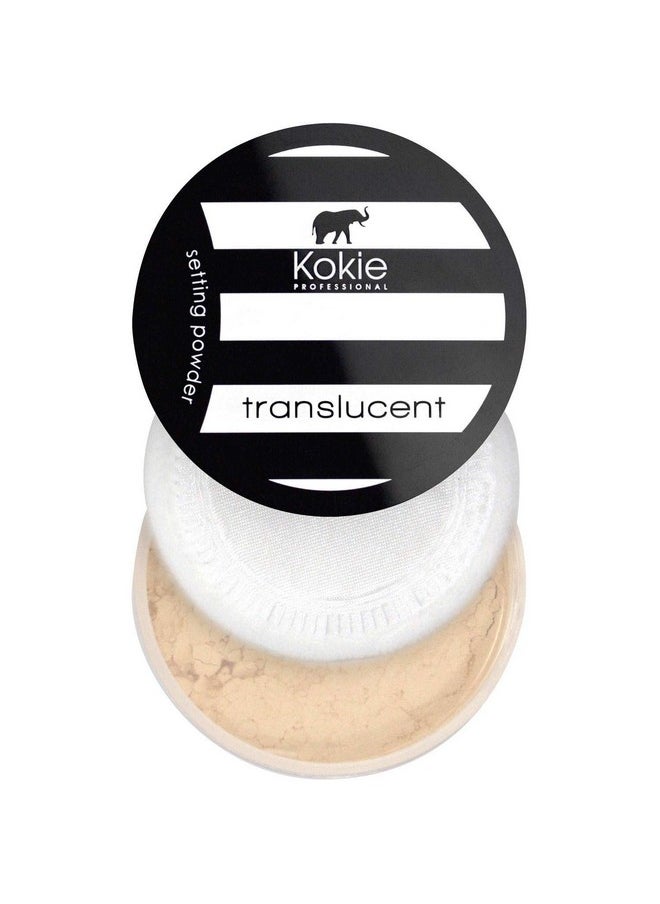 Kokie Kokie Cosmetics Setting Powders, Natural Translucent, 0.18 Ounce  - Image 1