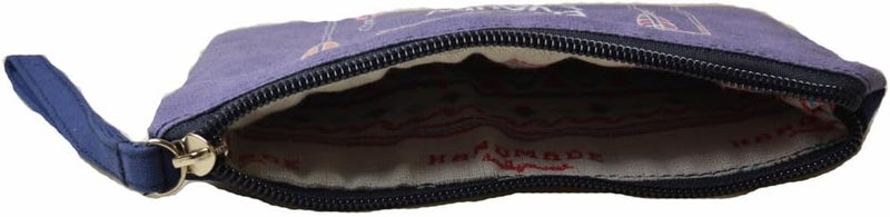 Rantanto Small Cute Cash Coin Purse, Canvas Change Purse, Kawaii Coin Pouch With Handle Christmas Gift For Women Teenager Girls （BG0033 Follow Your Dream ) - Image 4