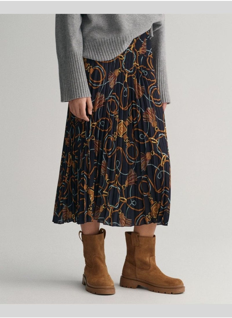GANT - Rope Print Skirt - Image 1