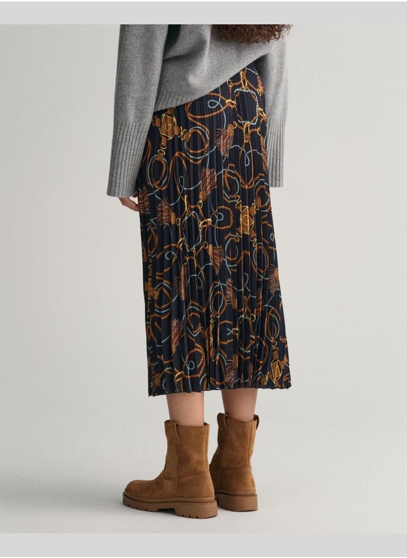 GANT - Rope Print Skirt - Image 1