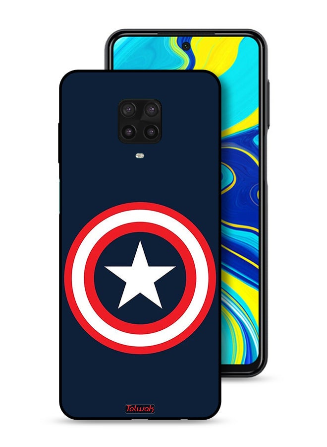 Tolwak Xiaomi Redmi Note 9 Pro Protective Case Cover Captain America - Image 1