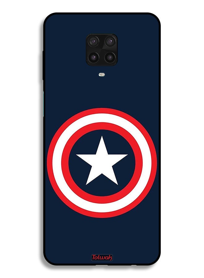 Tolwak Xiaomi Redmi Note 9 Pro Protective Case Cover Captain America - Image 2
