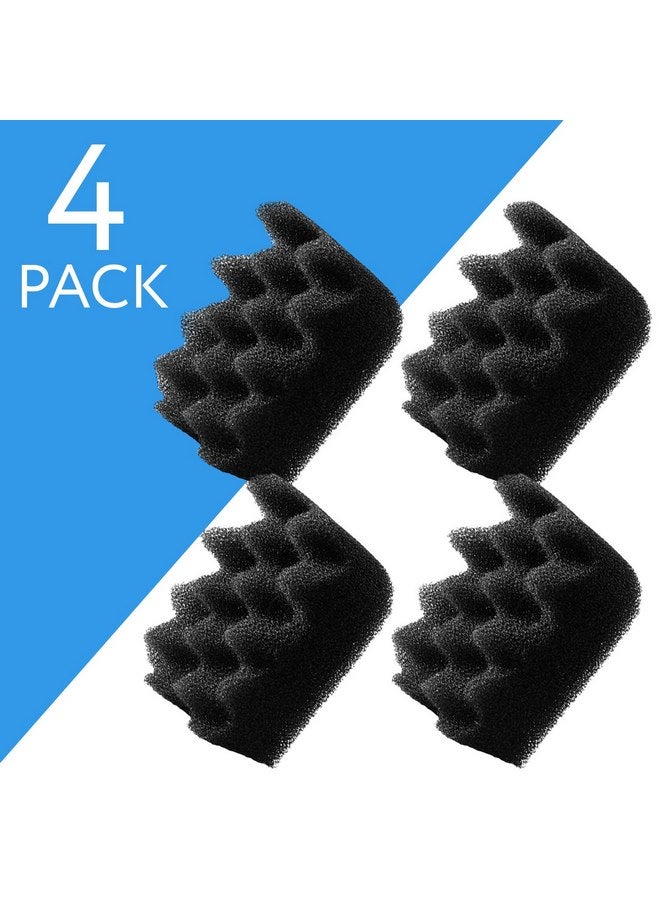 Evergreen Pet Supplies Evergreen Pet Supplies 4-Pack Fluval-Compatible Replacement Foam Filters - Works with 304/305/ 306/404 / 405/406 Aquarium Canister Filter Models - Equivalent to Bio-Foam A237 - by Impresa Products  - Image 2
