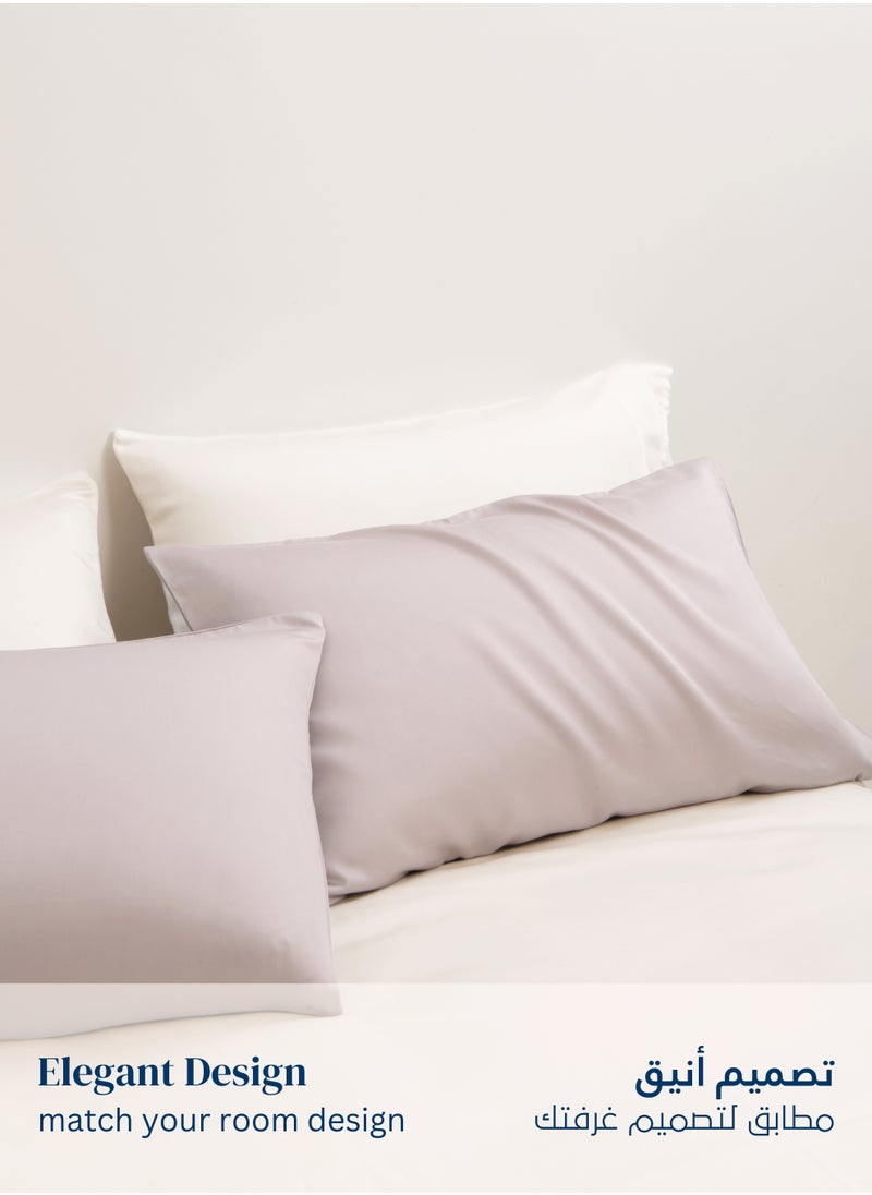 Satin Silk Pillowcase for Hair and Skin, Cooling Satin Pillowcase, Standard Size Set of 2 Pack, Super Soft Pillowcase with Envelope Closure - pzsku/ZB0B33CA5BCC25013FE85Z/45/_/1732432849/8506a07a-af71-4868-94ed-dc2d3c736038