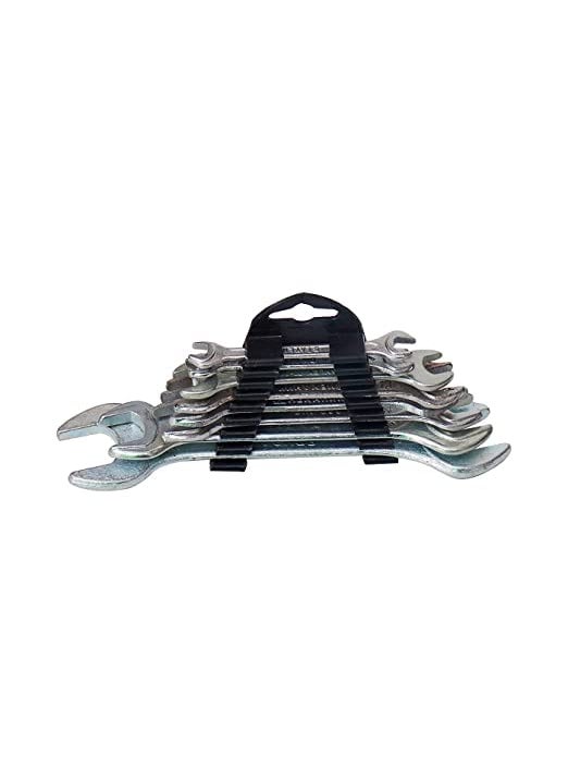 Generic SP Electron 08 Double Ended Spanner Set 8 Pcs 6x7mm to 20x22mm  - Image 2