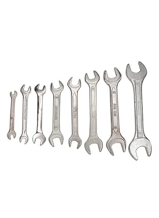 Generic SP Electron 08 Double Ended Spanner Set 8 Pcs 6x7mm to 20x22mm  - Image 3