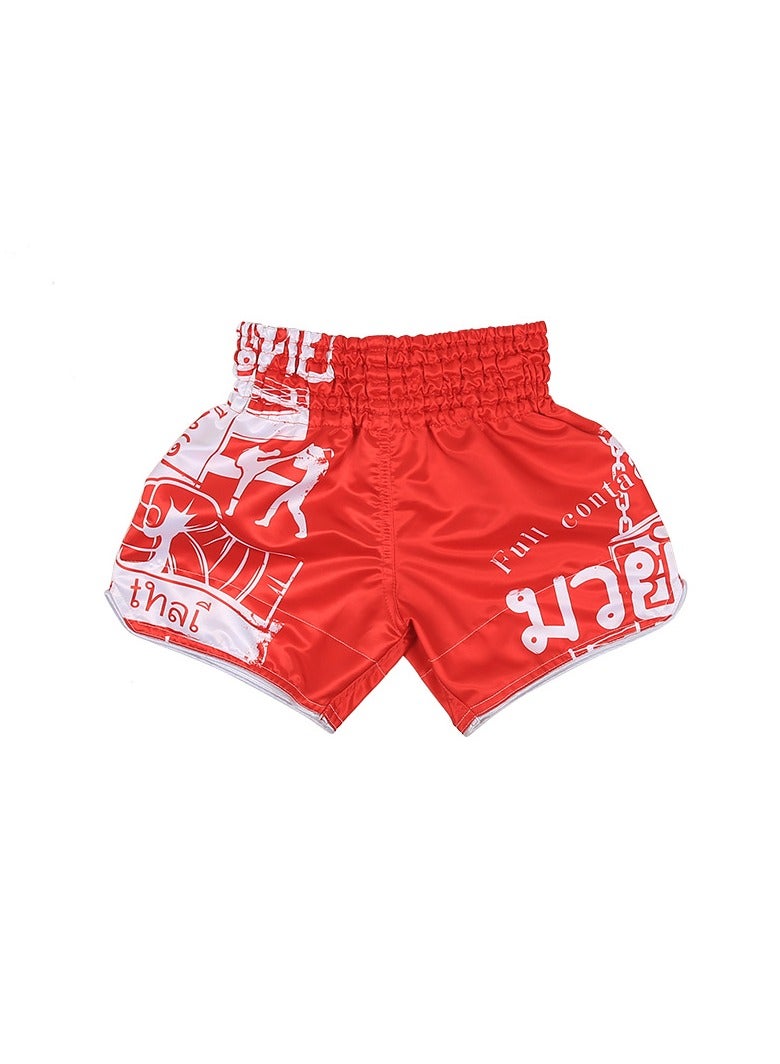 Generic Children's Boxing Pants, KIDS Martial Arts Suits, Training Suits, Ufc Fighting Suits, Muay Thai Shorts Are Soft And Breathable - Image 1