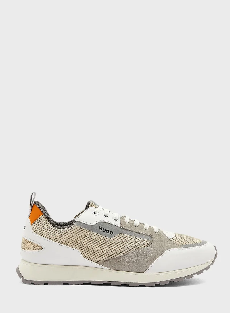 HUGO Lace Up Low Top Sneakers