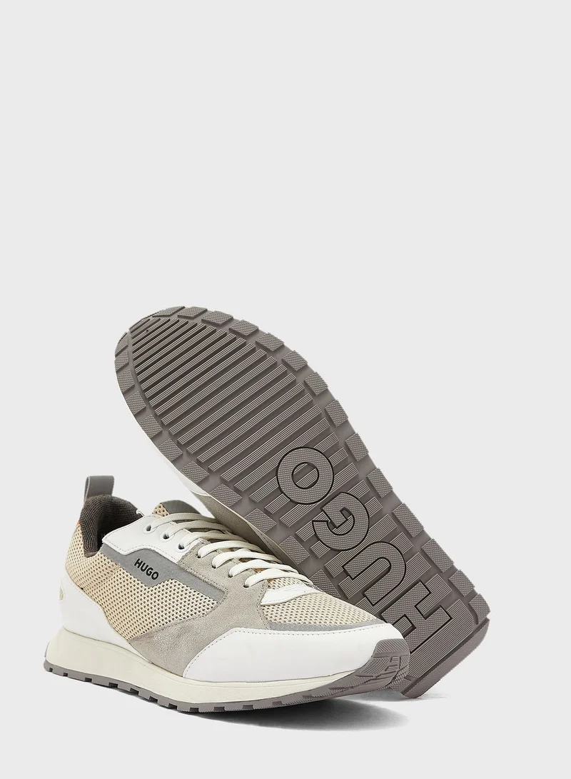 HUGO Lace Up Low Top Sneakers