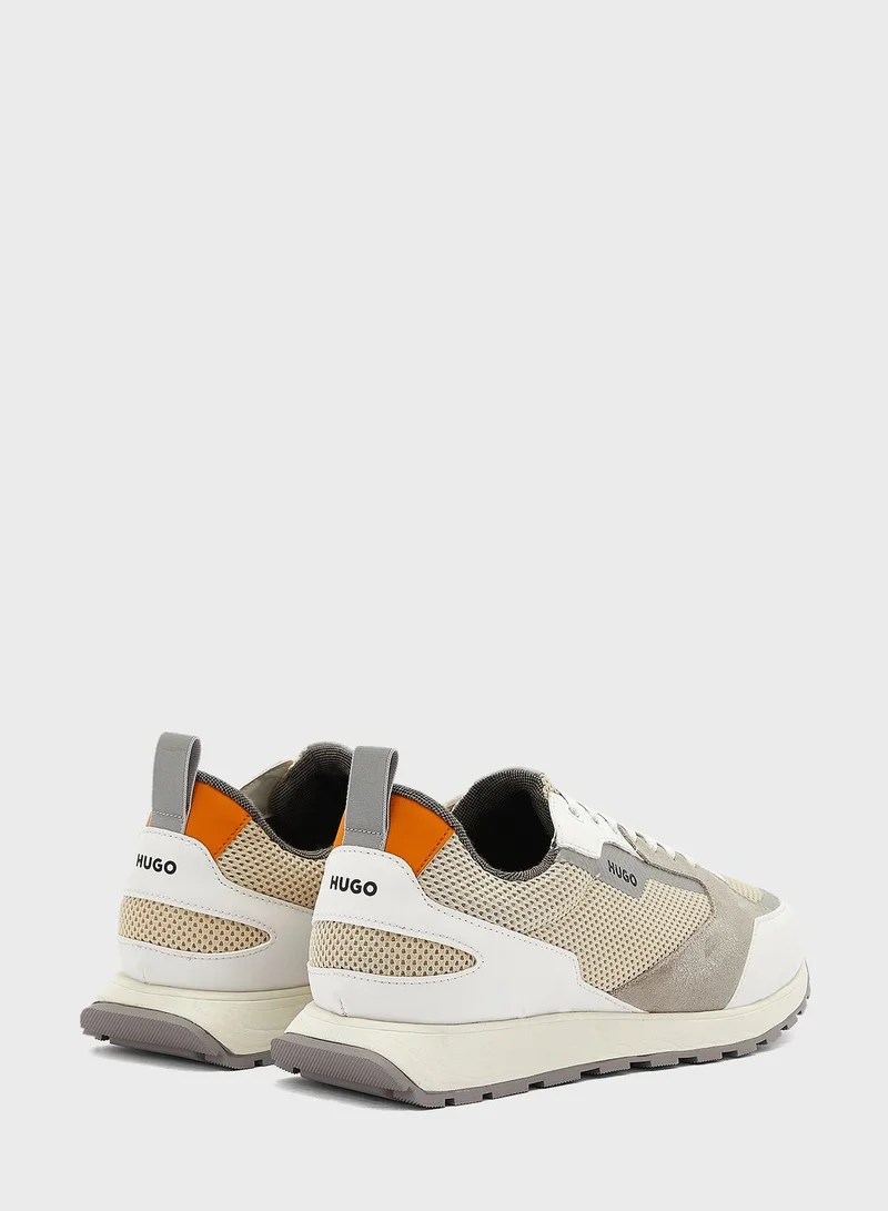 HUGO Lace Up Low Top Sneakers